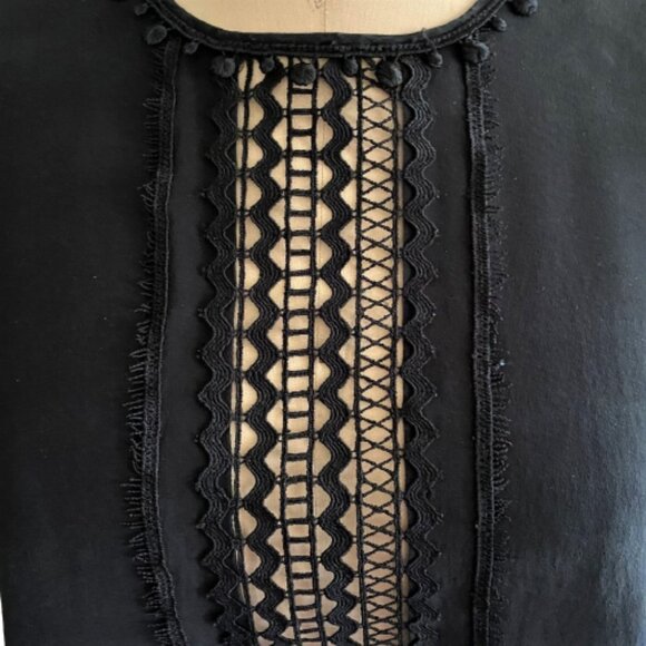 Jonathan Simkhai cut out lace short sleeve top - Picture 8 of 11